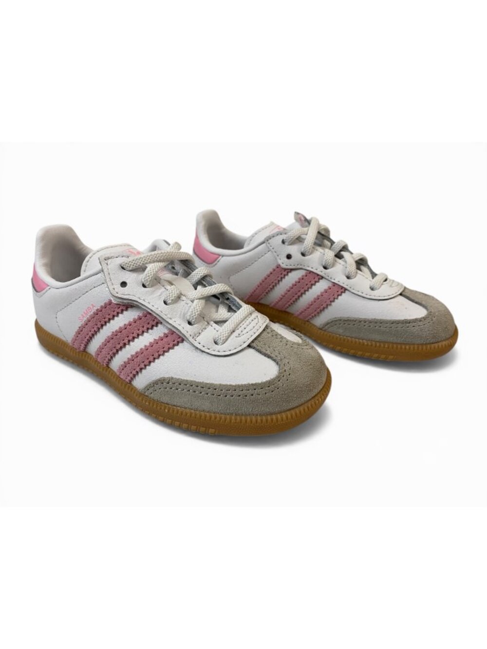 Adidas Unisex Kids Samba OG Comfort Closure Elastic Lace Shoes Size 10K - Picture 3 of 14